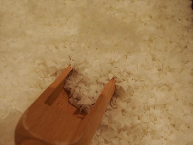 Pyramiden (Fleuer de Sel) aus Indien